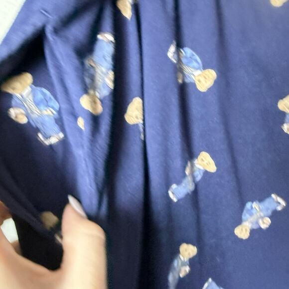 Polo Ralph Lauren All Over Bear Football Jersey Sleep Pants Men’s Size XL - Picture 6 of 9